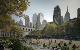 The Bryant Park by David Chipperfield seen in context