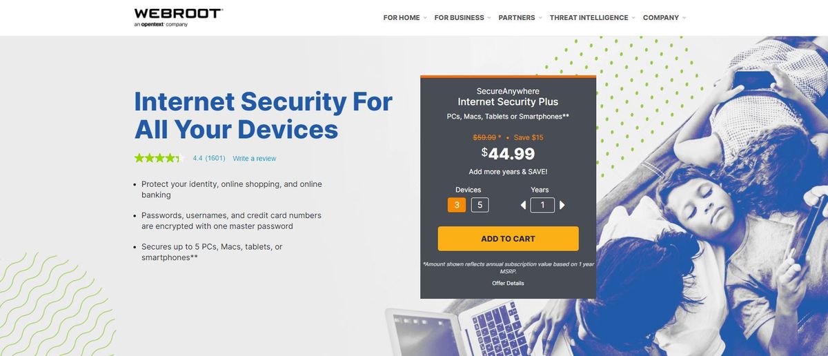 WebRoot SecureAnywhere Internet Security Review