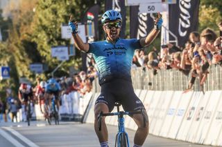 Samuele Battistella of Astana-Premier Tech wins the 2021 Veneto Classic