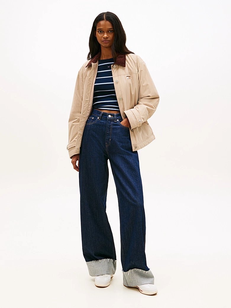 Tommy Hilfiger, Tommy Badge Corduroy Collar Chore Jacket