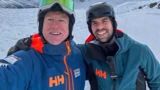 I learned to ski with Helly Hansen in Verbier