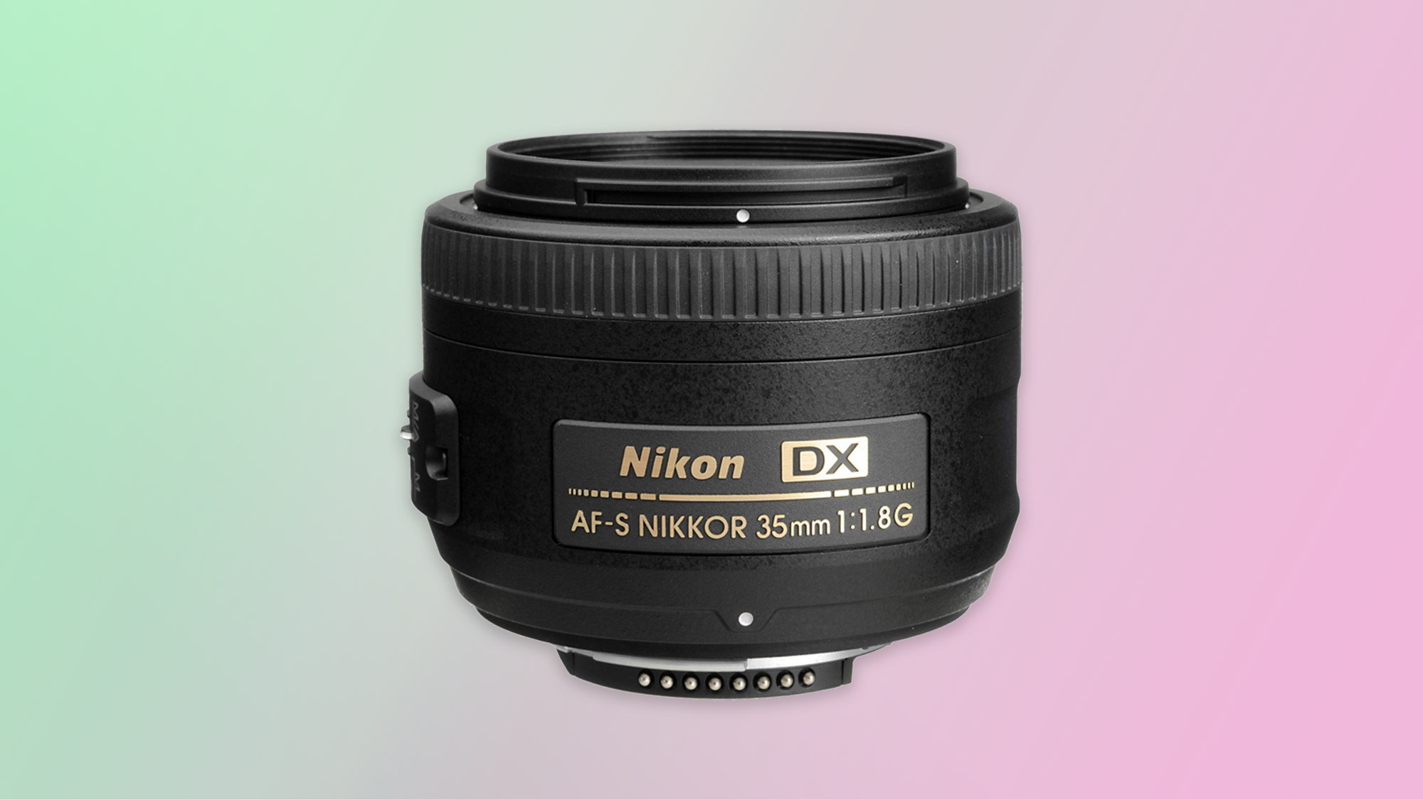 Best Nikon accessories: Nikon AF-S DX Nikkor 35mm f/1.8G lens