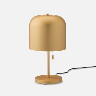 matte gold table lamp