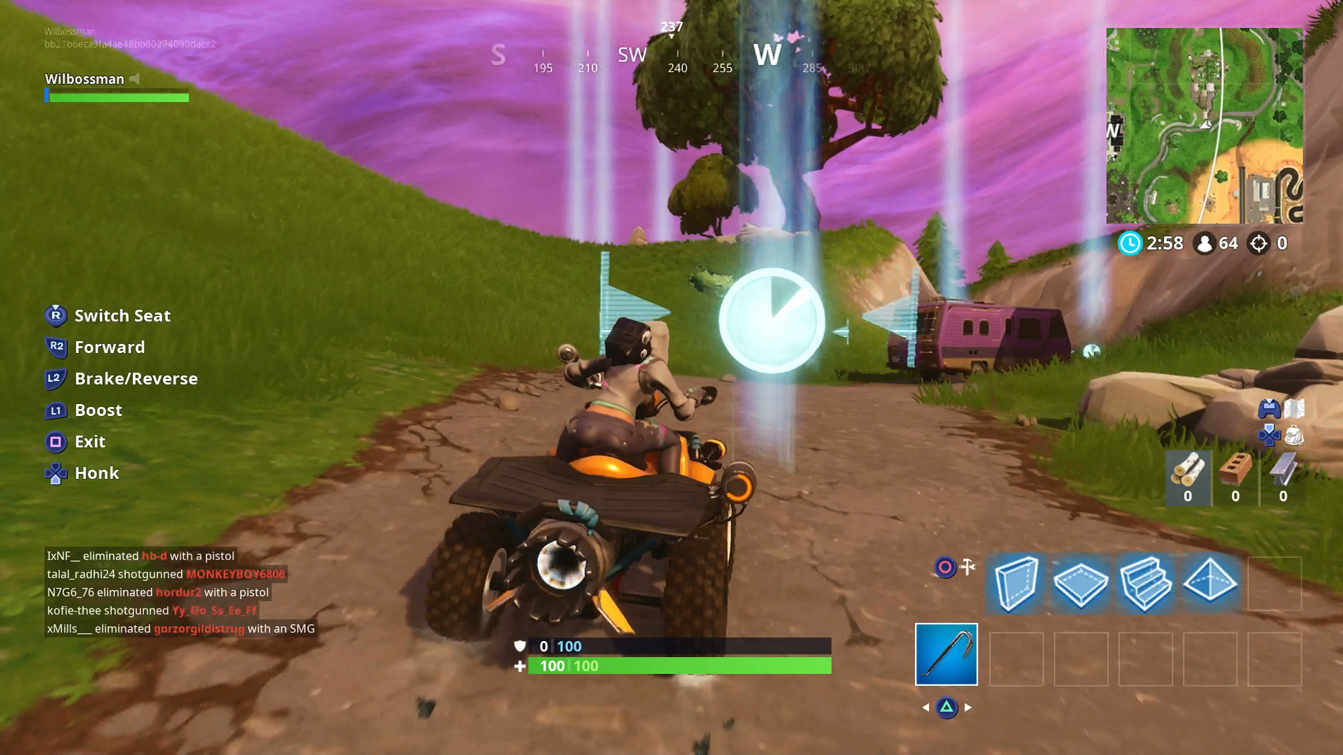 fortnite vehicle timed trials where they re located and how to beat them gamesradar - where are all the vehicle time trials in fortnite