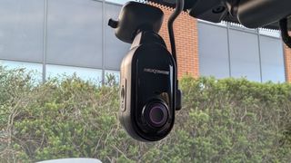 nextbase piqo dash cam with purple light