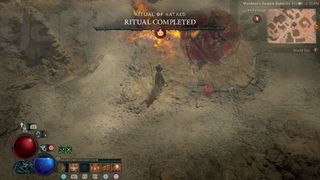 Converting Diablo 4 Seeds of Hatred to Red Dust with the Ritual of Hatred