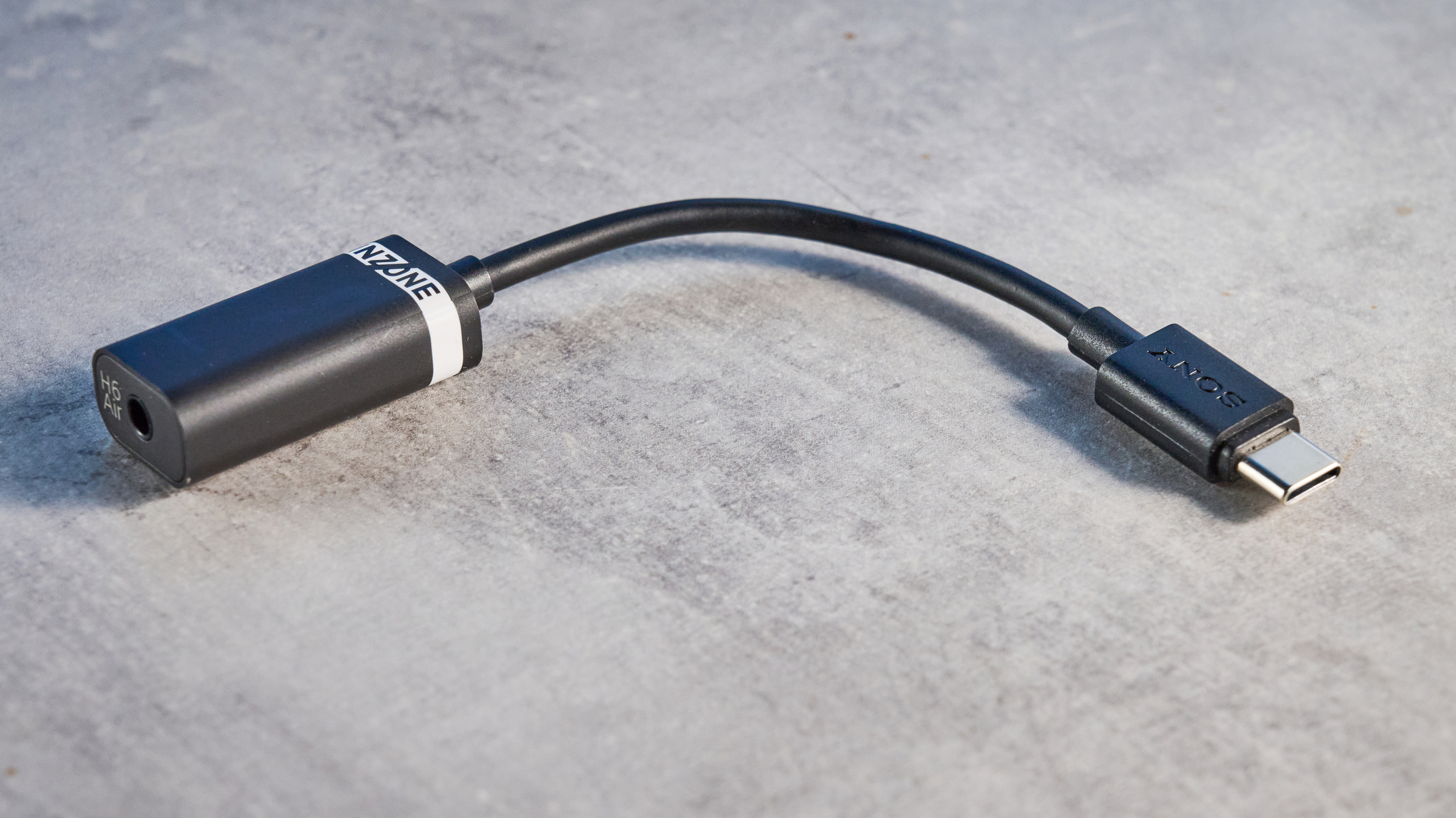 A black Sony Inzone H6 Air open-back gaming headset