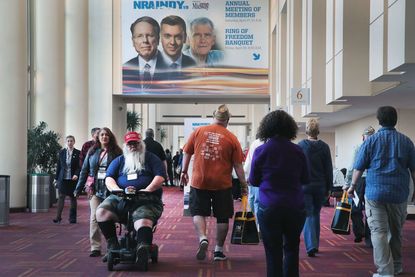 NRA's annual convention in Indiana