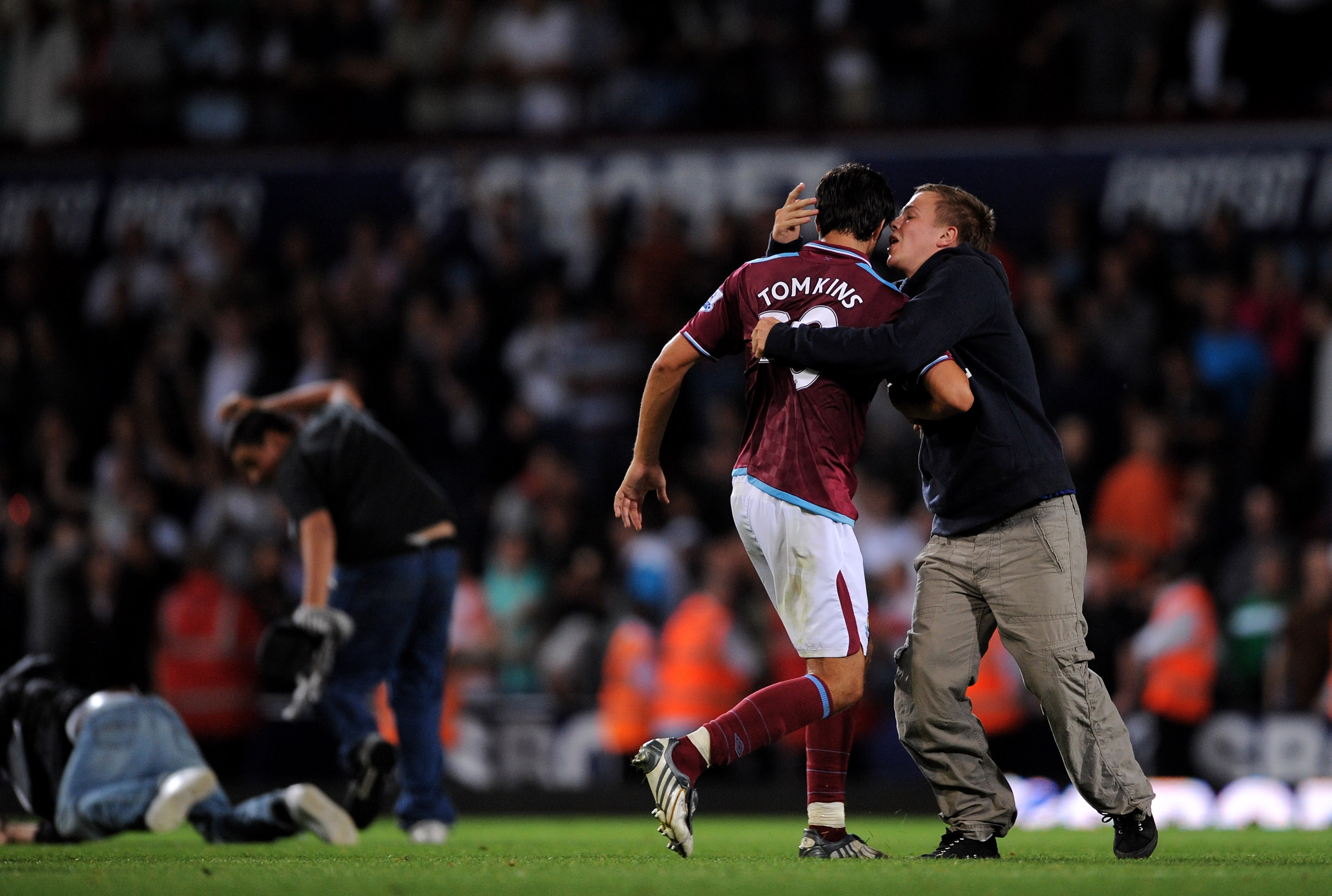 during the Carling Cup second round match between West Ham United and Millwall at Upton Park on August 25, 2009 in London, England.