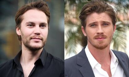 It's a battle of swoon-worthy good looks for the part of Finnick in the "Hunger Games," with the endearingly gruff Taylor Kitsch taking on actors Garret Hedlund and Armie Hammer.