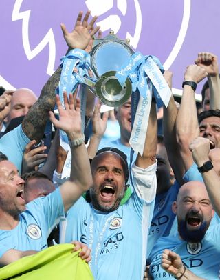 Guardiola has won the Premier League twice with City but is still to take the club to Champions League success