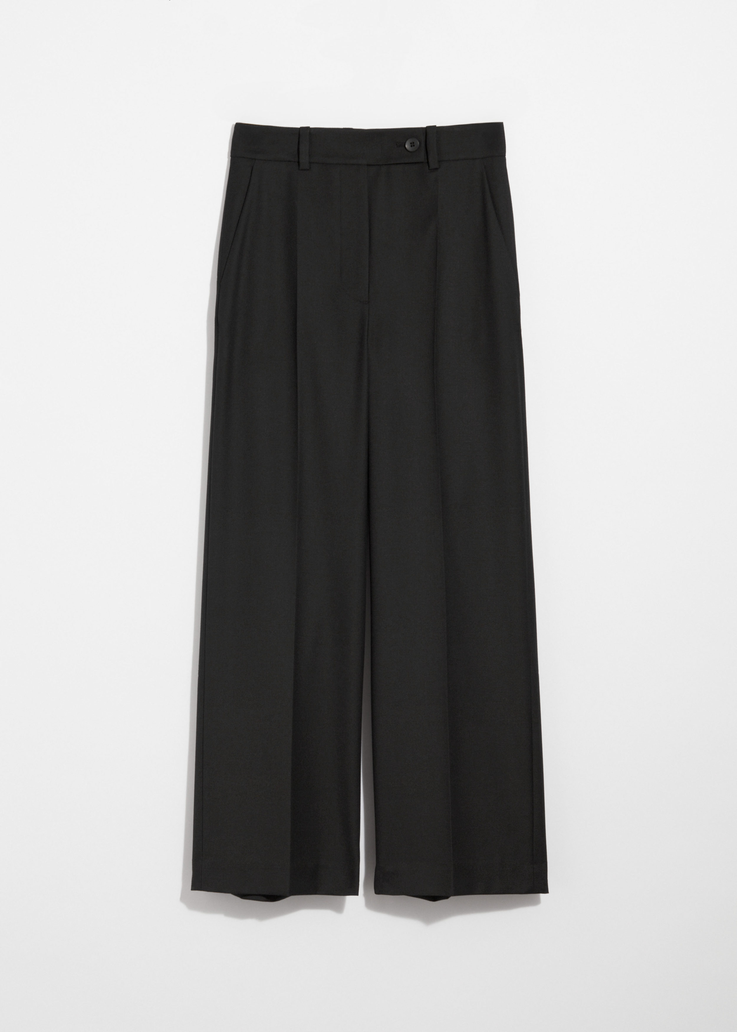 Cropped Tailored Trousers
