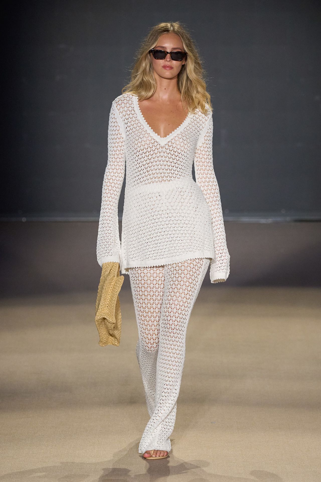 Melissa Odabash model on the runway during Paraiso Miami Swim Week 2026.