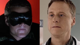 Chris O'Donnell as Dick Grayson Robin in Batman Forever, Alan Tudyk in his staring role in Syfy's Resident Alien. 