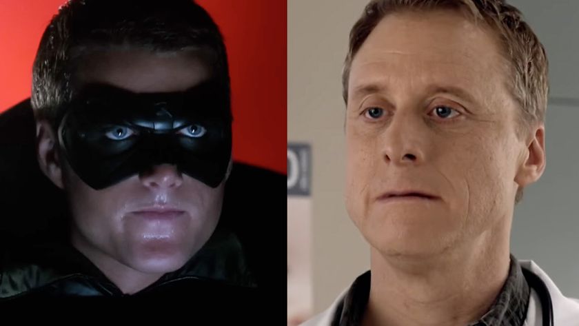 Chris O&#039;Donnell as Dick Grayson Robin in Batman Forever, Alan Tudyk in his staring role in Syfy&#039;s Resident Alien. 