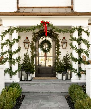 Christmas porch