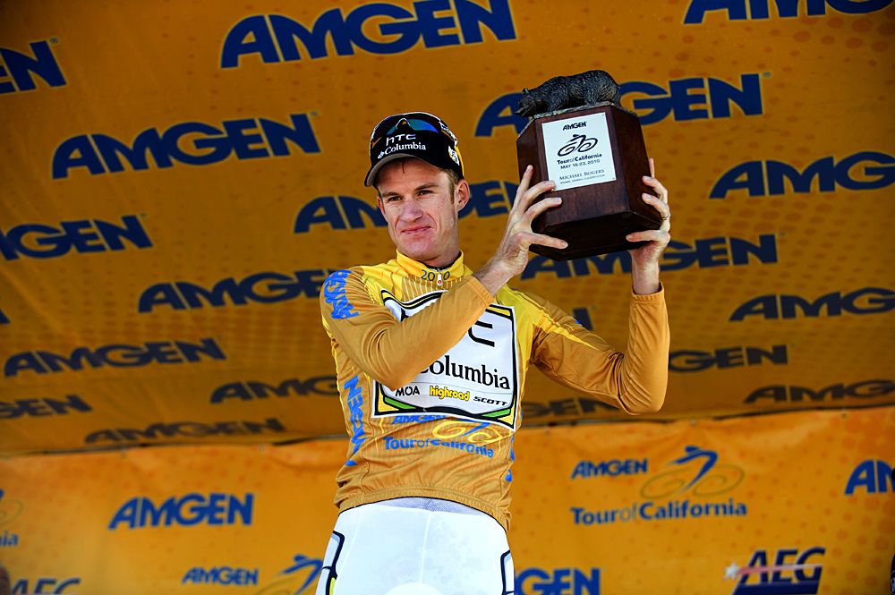 Michael Rogers with the Tour of California overall