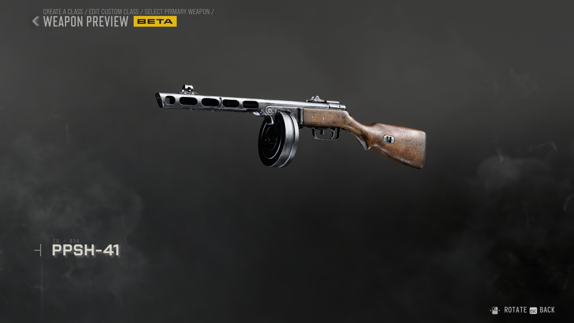 Modern warfare 4 PPSh-41 SMG