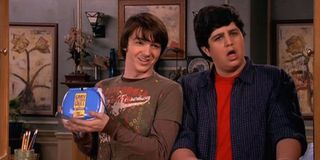 Drake and Josh in their living room