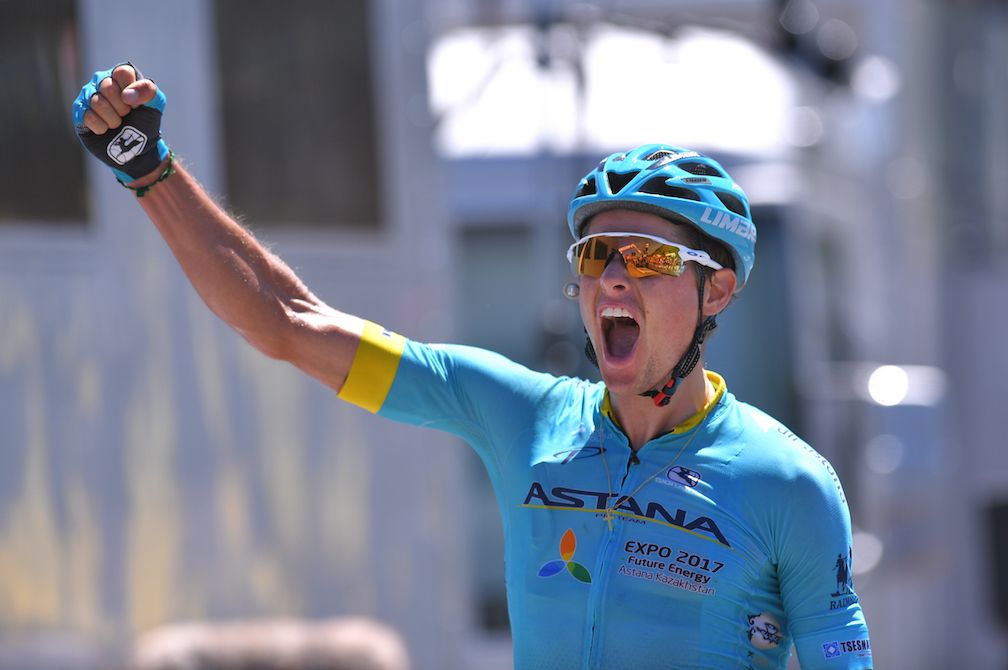 Jakob Fuglsang takes the eighth and final stage of the Crit&eacute;rium du Dauphin&eacute;, and with it, the overall title.