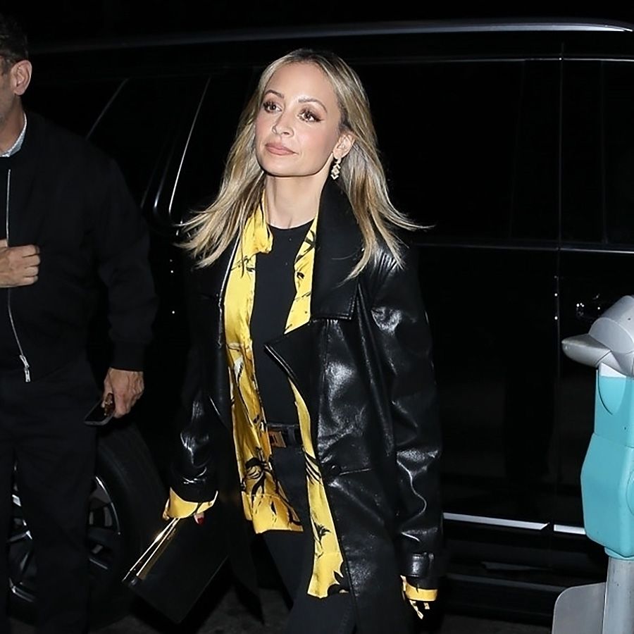 Nicole Richie Wore the Best Skinny Jeans For Winter Nights