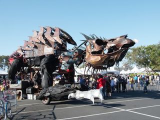 Robots, fire sculptures, 3D printers and the wacky side of hardware