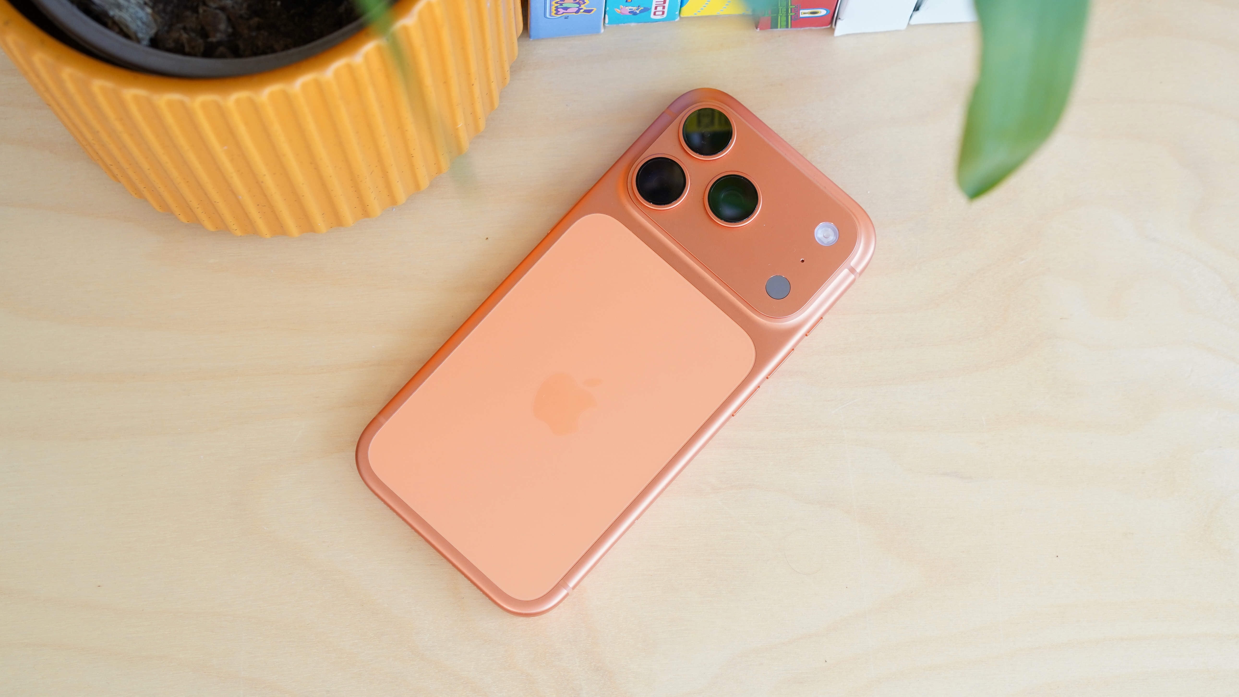 Apple's iPhone 17 Pro in Cosmic Orange