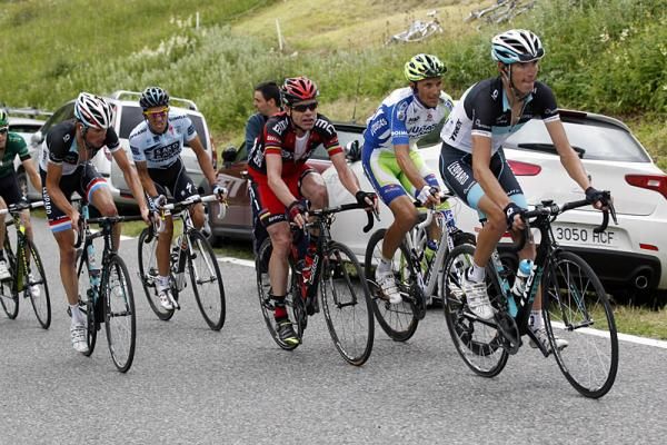 An elite selection of GC contenders emerged on the final climb.
