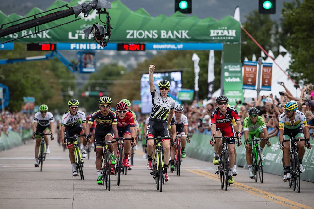 Logan Owen wins stage 3 at the 2015 Tour of Utah