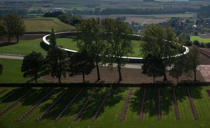 World War I memoria aerial view