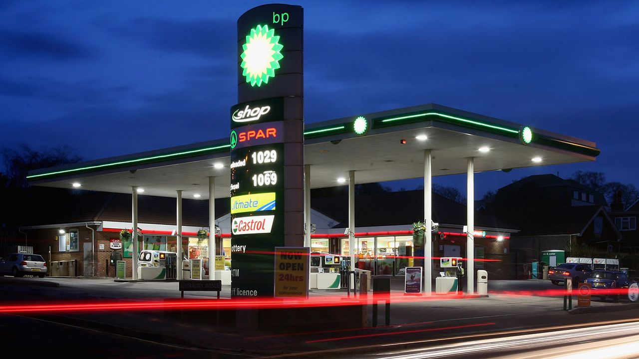 BP petrol station