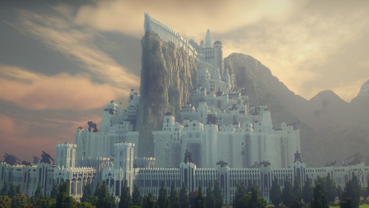 Middle Earth Minecraft - Minas Tirith - City of Kings