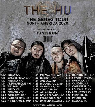 The Hu - US tour 2020