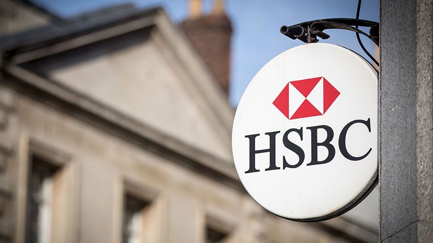 HSBC sign