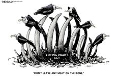 Political cartoon