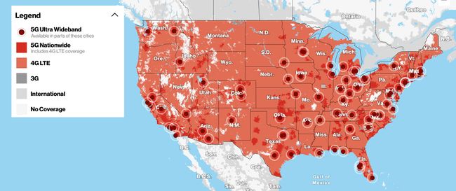 Verizon 5G Coverage Map, Plans, Phones And Home Internet | Tom's Guide