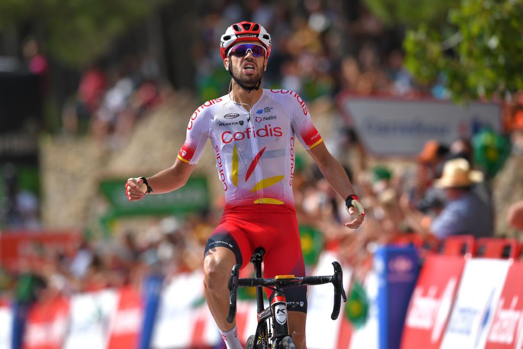 Jesus Herrada (Cofidis) wins stage 6 of the 2019 Vuelta a Espana at Ares del Maestart