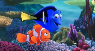 A still from the movie Finding Nemo