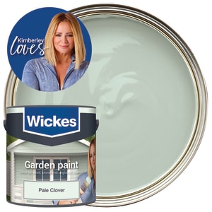Wickes Garden Colours Matt Wood Treatment by Kimberley Walsh - Pale Clover - 2.5l