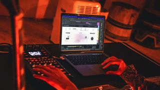 Arturia's Efx Ambient from FX Collection 6, being used in a studio