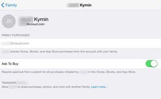 ios 8 ask to buy