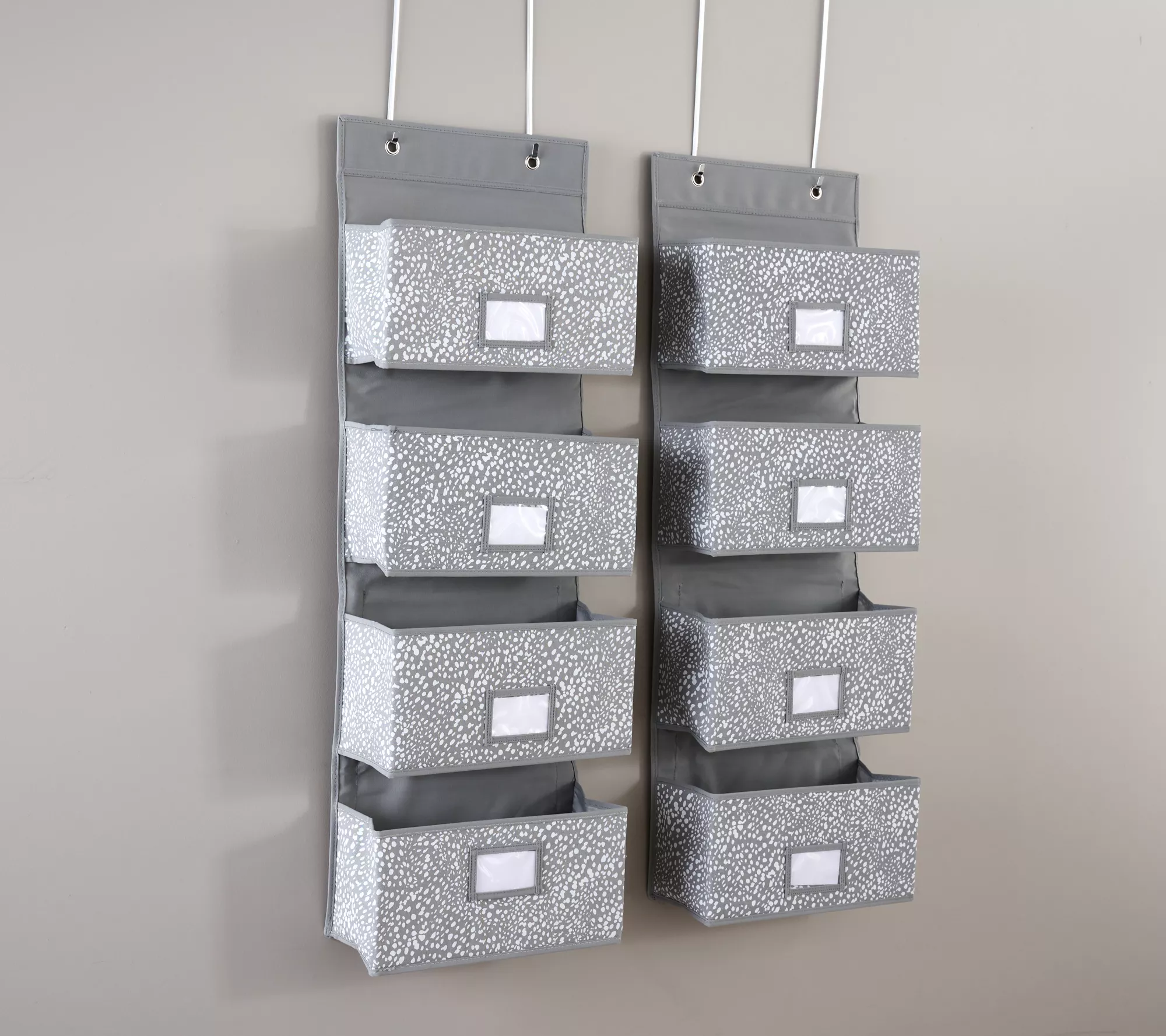 C E Ll a Set of 2 Over the Door 4-Pocket Organizer