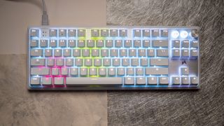 Corsair K70 Pro TKL keyboard without wrist rest