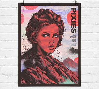 Official Pixies gig poster