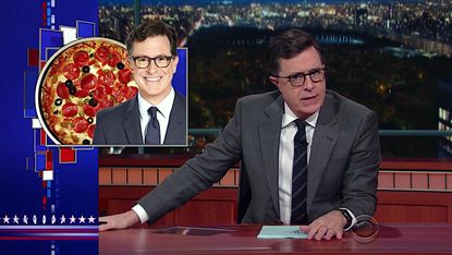 Stephen Colbert tackles Pizzagate