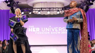 Ashley Eckstein and Michael James Scott at SDCC&#039;s 2023 Her Universe Fashion Show