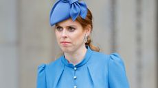 Princess Beatrice attends a National Service of Thanksgiving to celebrate the Platinum Jubilee of Queen Elizabeth II at St Paul's Cathedral on June 3, 2022