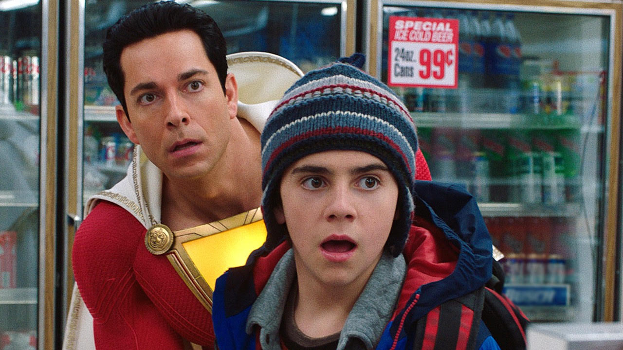 Zachary Levi ready for action in Shazam!