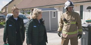 Sah and Jan attend a house fire. Will it prove too much for Sah?