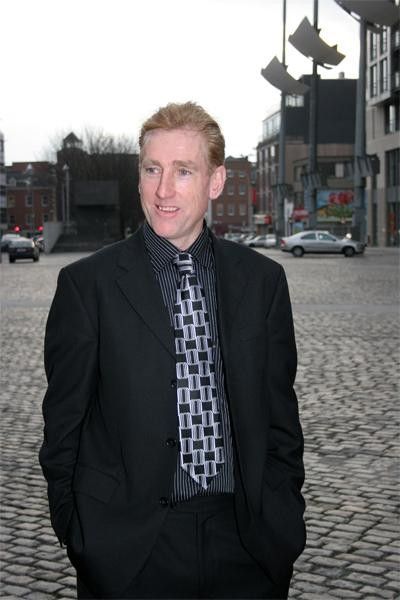 Kelly in Dublin's Smithfield area
